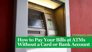 How to Pay Your Bills at ATMs Without a Card or Bank Account