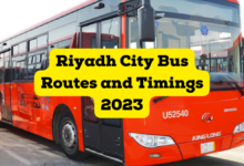 Riyadh City Bus Routes and Timings 2023