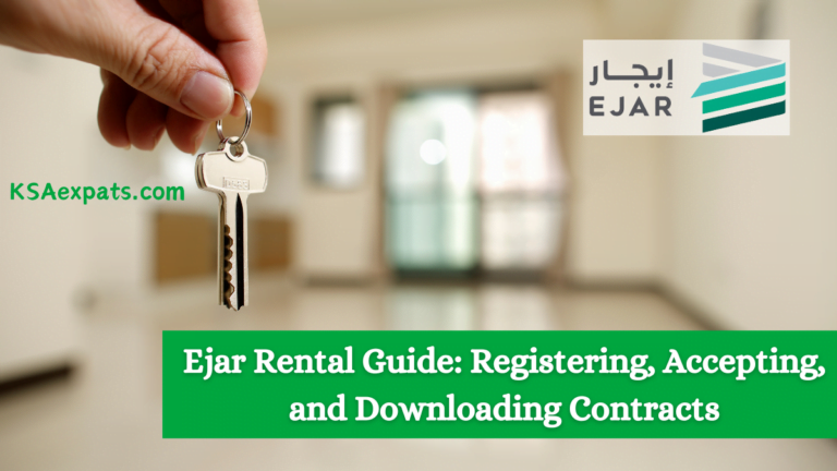 Ejar Rental Guide Registering, Accepting, and Downloading Contracts