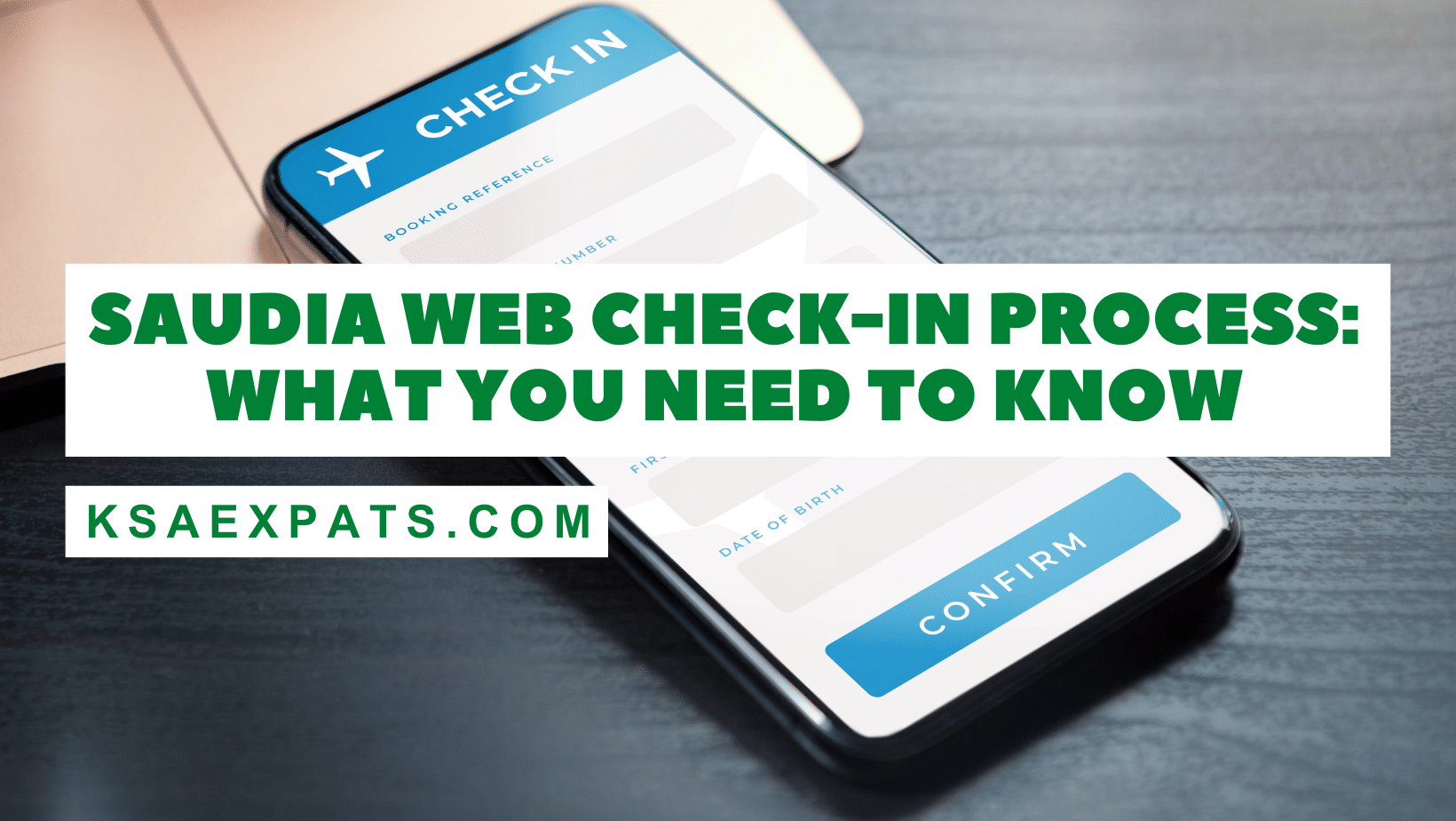 Saudia Web Check-In Process: What You Need to Know