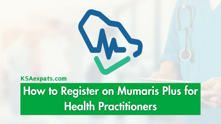 How to Register on Mumaris Plus for Health Practitioners