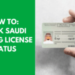 How to Check Saudi Driving License Status Online