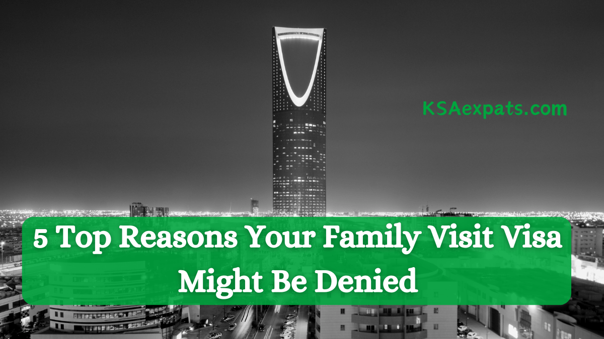 5 Top Reasons Your Family Visit Visa Might Be Denied