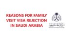 saudi tourist visa rejection reasons