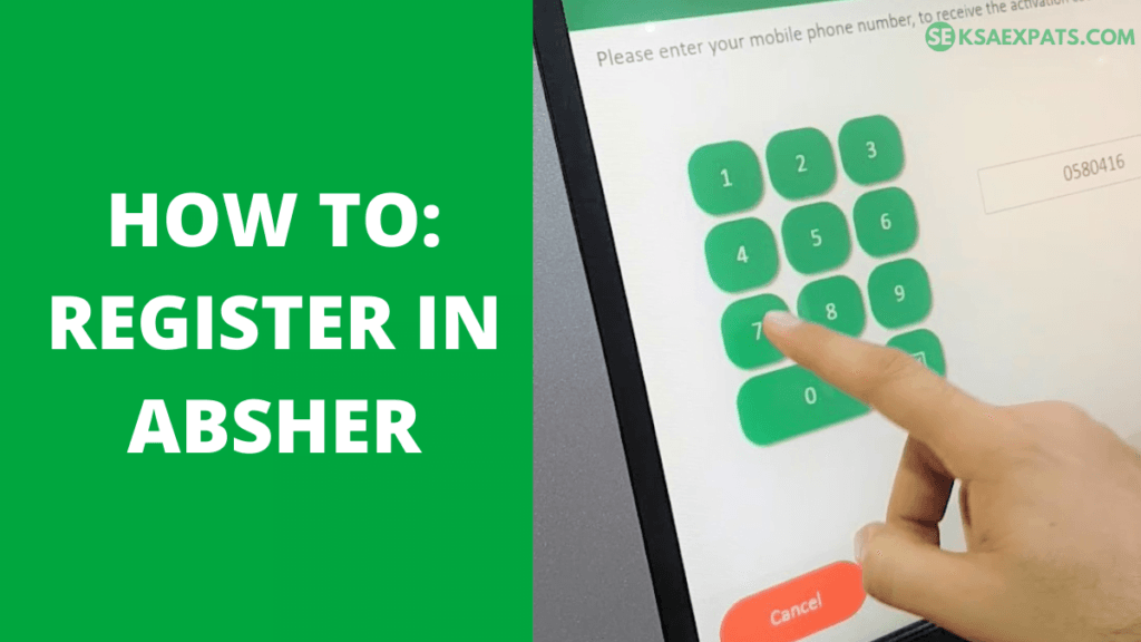 Absher Registration 2022: Step by Step Guide - KSA Expats