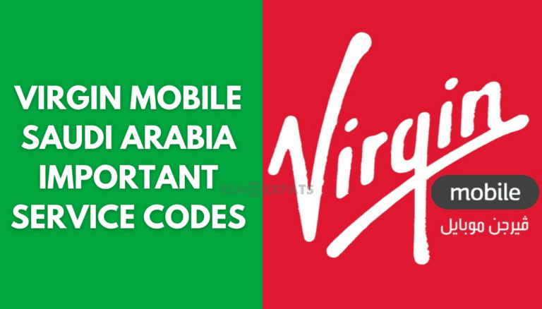 VIRGIN CUSTOMER CARE NUMBER KSA, VIRGIN BALANCE CHECK, VIRGIN RECHARGE CODE