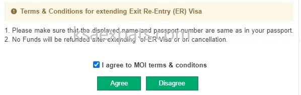 Procedure to Extend Exit Re-Entry Visas for Dependents Outside Saudi Arabia 