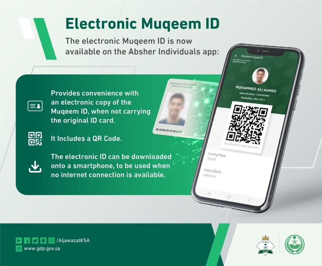 digital iqama saudi arabia