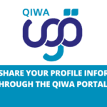 How to share your profile through the Qiwa portal?