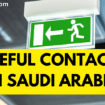 Useful Contacts in Saudi Arabia: Emergency and Public Services Numbers