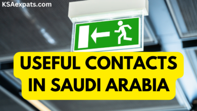 Useful Contacts in Saudi Arabia: Emergency, Helpline Numbers