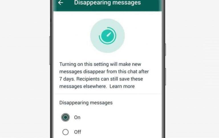 How to activate the auto-delete feature on WhatsApp