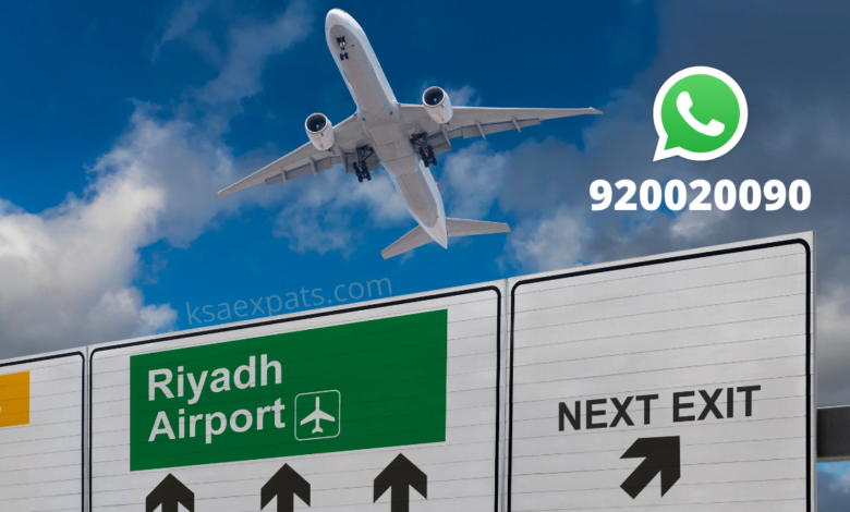 Riyadh Airport offers a WhatsApp service for flight and airport-related inquiries