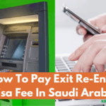 How To Pay Your Exit Re-Entry Visa Fee Online