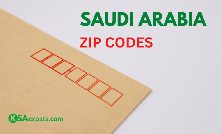 Saudi Arabia Zip Codes, Postal Codes, Riyadh, Jeddah, Makkah, Madinah