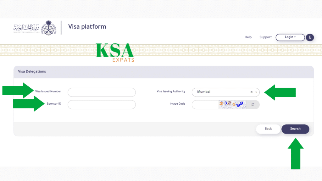 saudi work visa status, how to check saudi work visa is genuine or not, valid or not