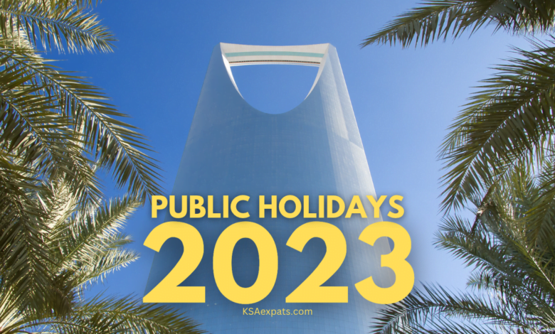 Saudi Arabia Public Holidays 2023