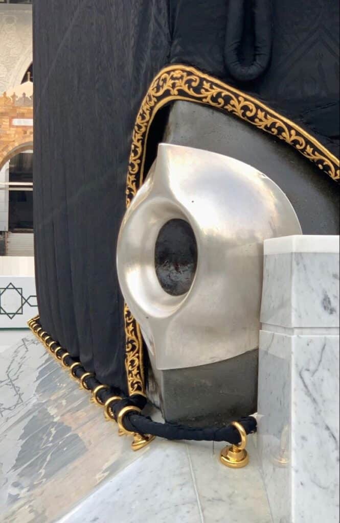 hajar al aswad, ٱلْحَجَرُ ٱلْأَسْوَد, black stone, Mecca, makkah