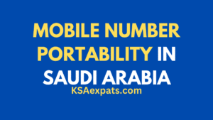Mobile Number Portability in Saudi Arabia