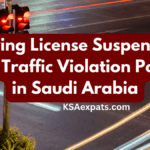 Traffic Violation Points in Saudi Arabia & License Suspension