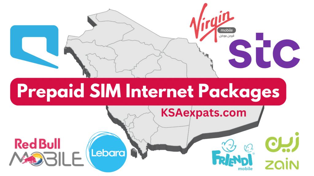 Saudi Arabia Prepaid SIM Internet Packages: STC, Mobily, Zain KSA