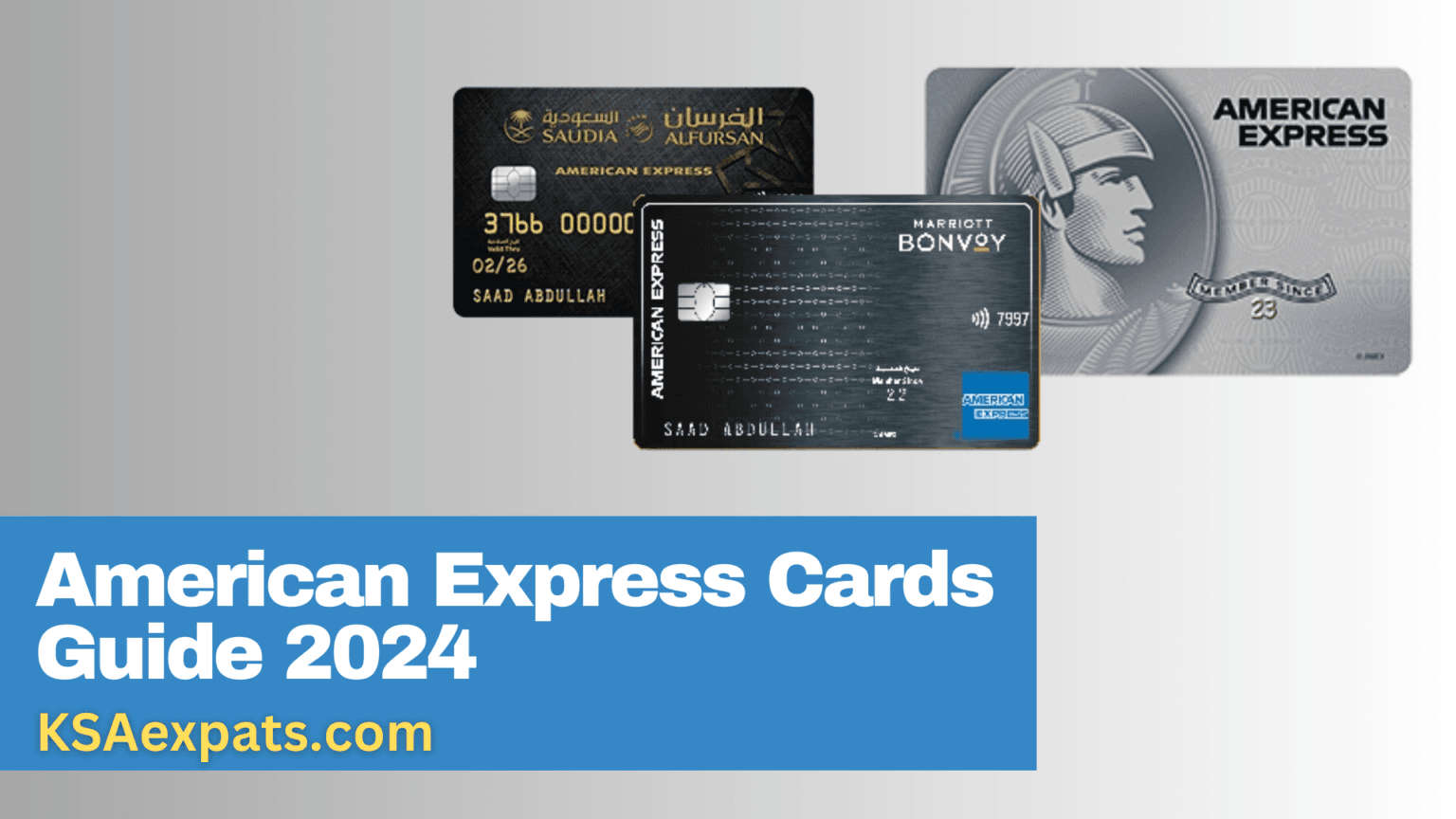 American Express Cards Guide 2024