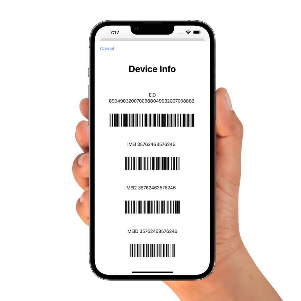 how to check IMEI number of your iPhone by dialling a code *#06#