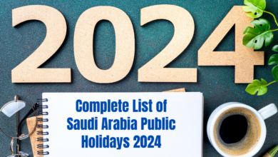 Complete List of Saudi Arabia Public Holidays 2024