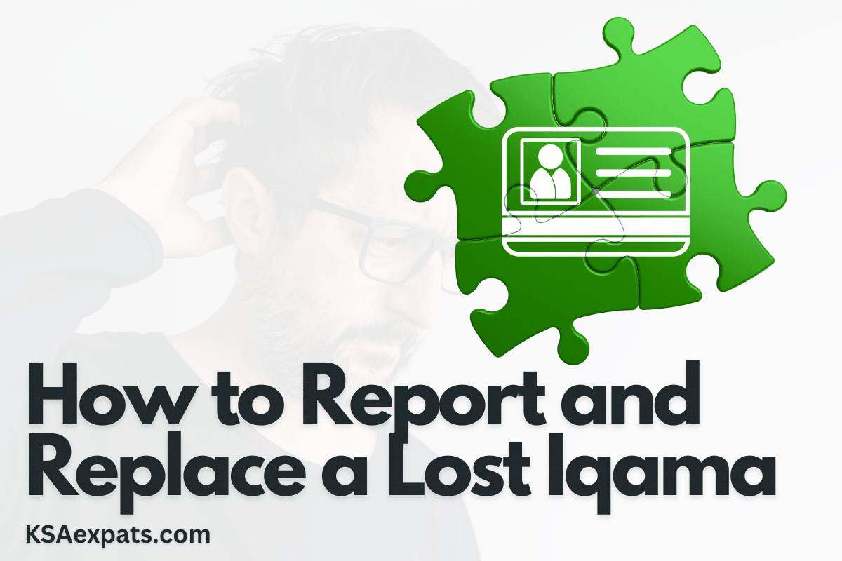 How to Report and Replace a Lost Iqama