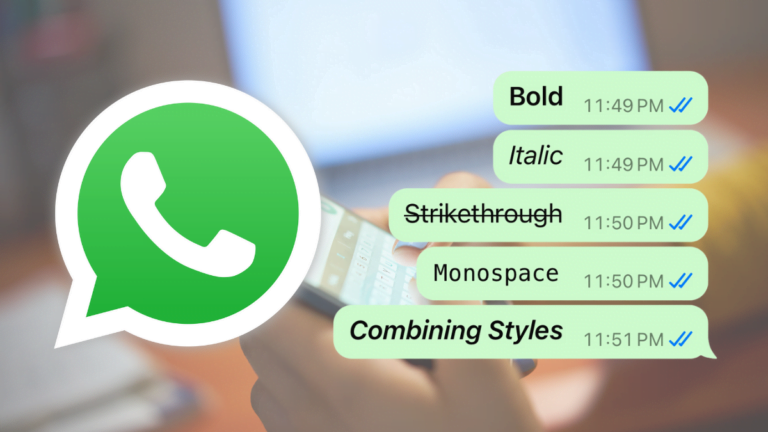 How to Style Your WhatsApp Chats with Simple Text Tricks