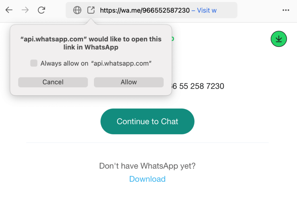 send whatsapp message without saving contact in your phone
