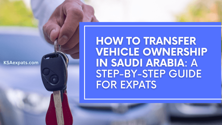 vehicle ownership transfer saudi arabia