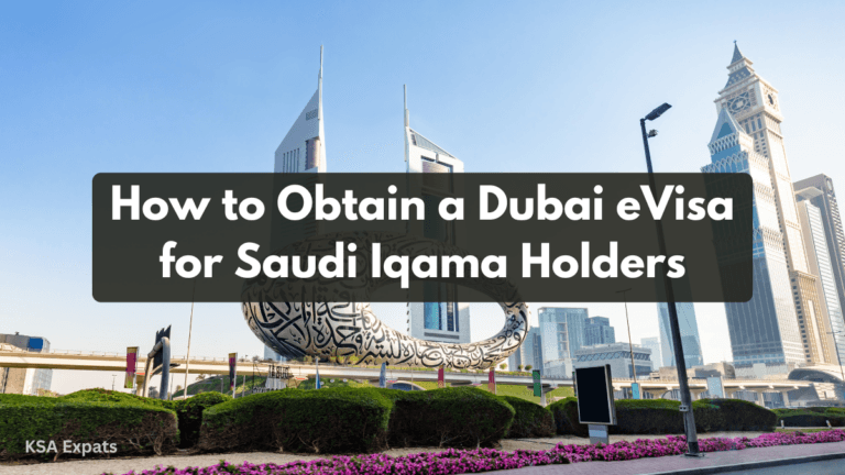 How to Obtain a Dubai eVisa for Saudi Iqama Holders