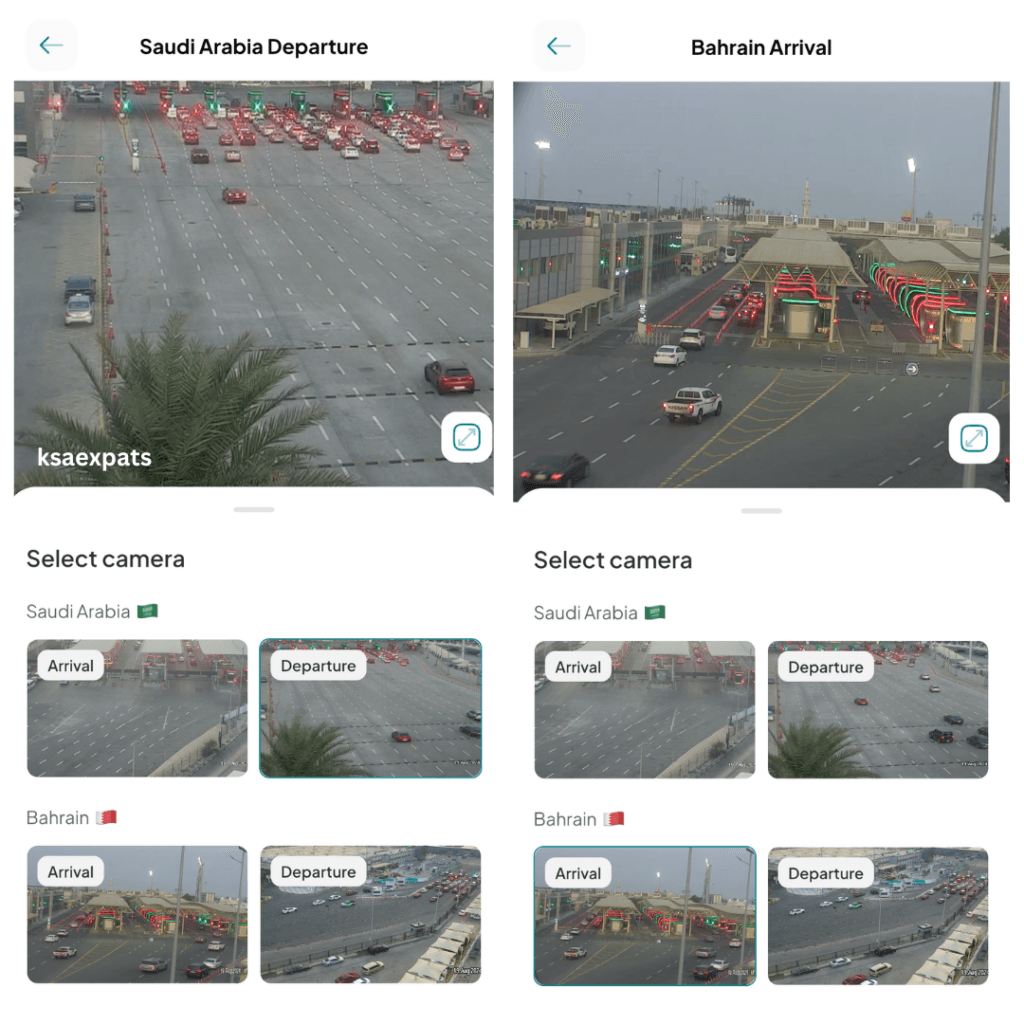 King Fahd Causeway, Jesr Mobile App, Live Traffic