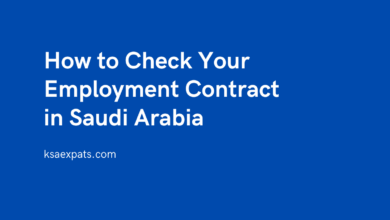 How to Check Your Employment Contract in Saudi Arabia