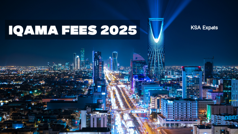 IQAMA FEES 2025