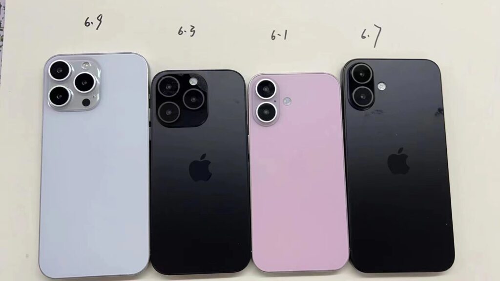 iPhone 16 Series dummy units