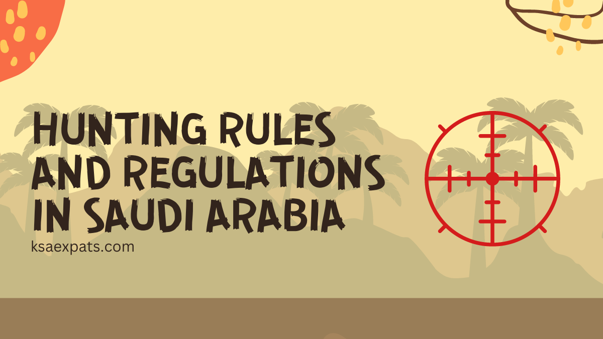 Hunting Rules and Regulations in Saudi Arabia