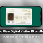 How to View Your Digital Visitor ID on Absher