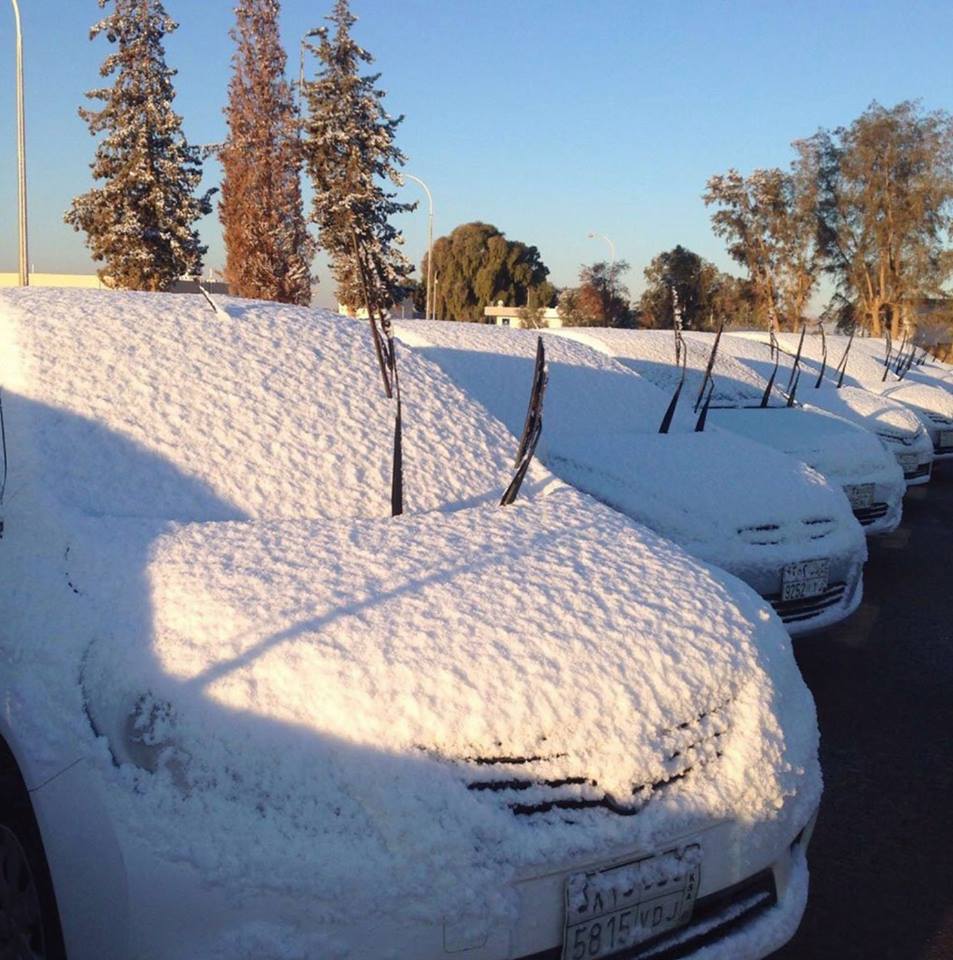 Arar Snowfall