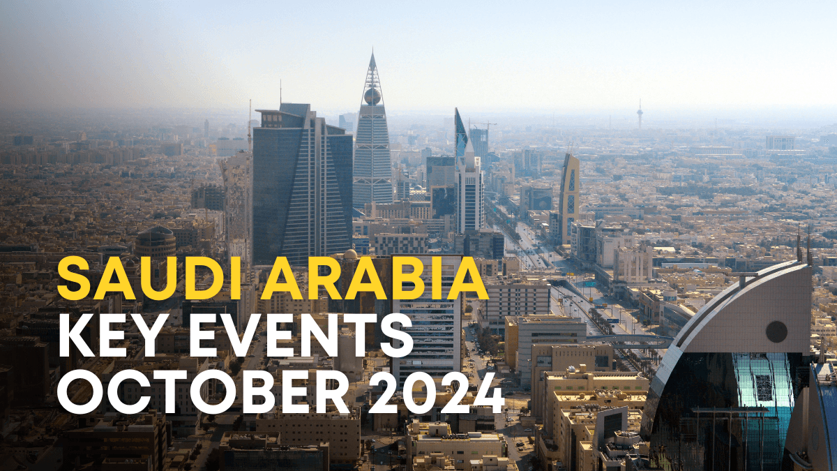 Events, Forums, Conferences, and Exhibitions in Saudi Arabia for October 2024