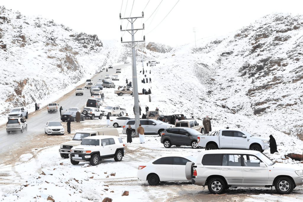 Tabuk Snowfall