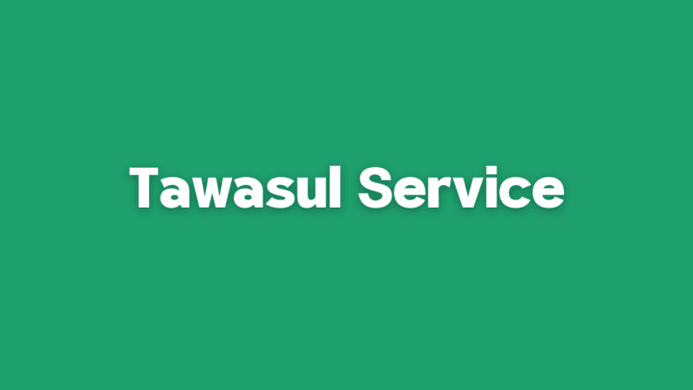 Tawasul Service Absher