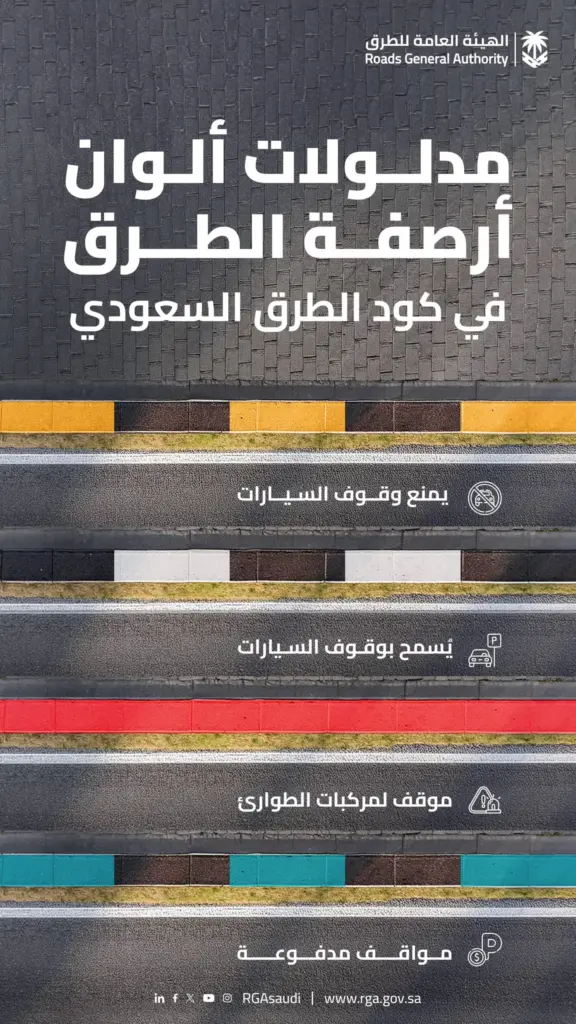 Saudi Curb Colors