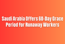 Saudi Arabia Offers 60-Day Grace Period for Huroob Workers