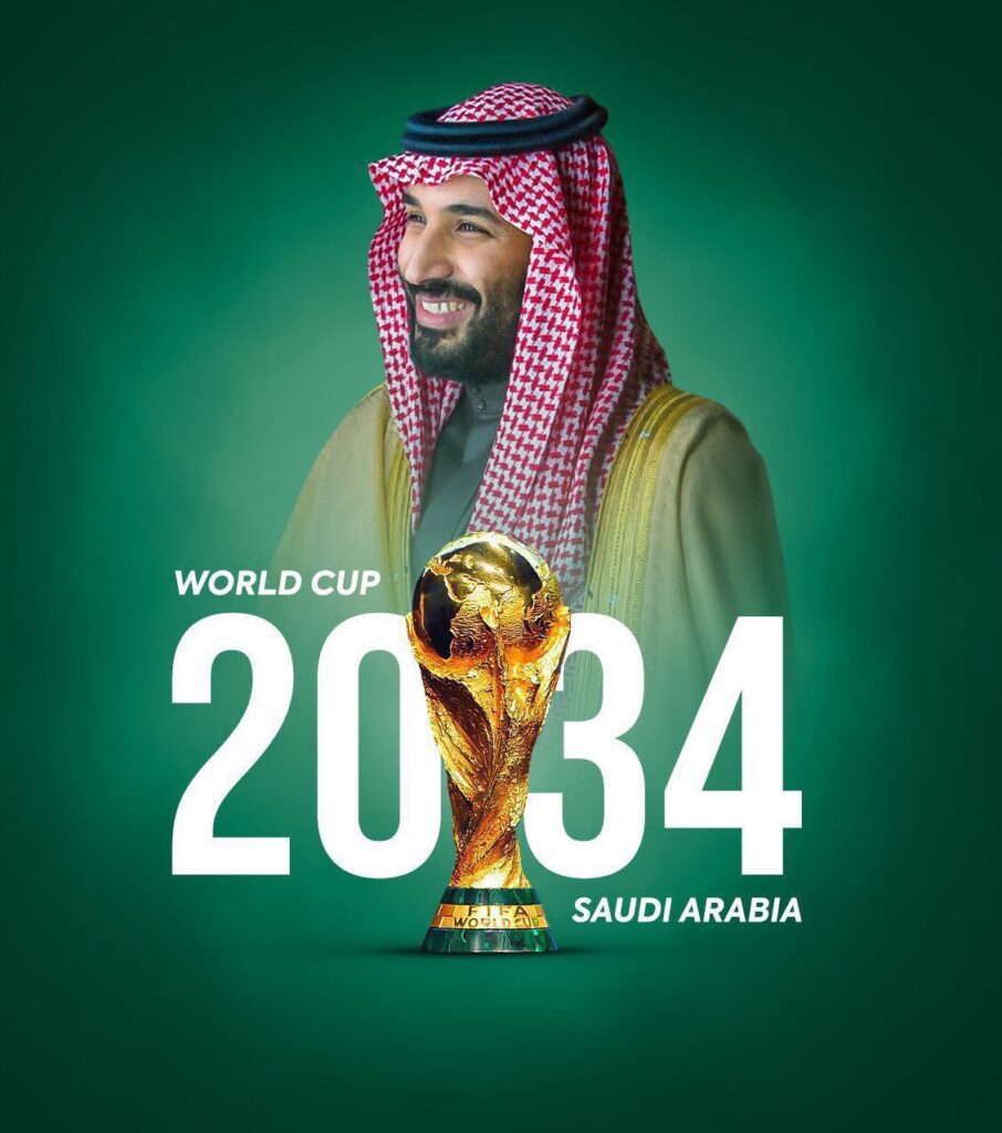 Saudi Arabia To Host 2034 Fifa World Cup