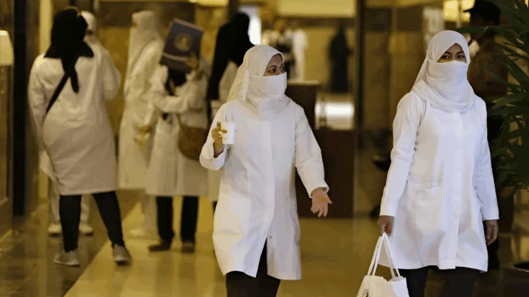 Increase Saudization in Four Health Professions