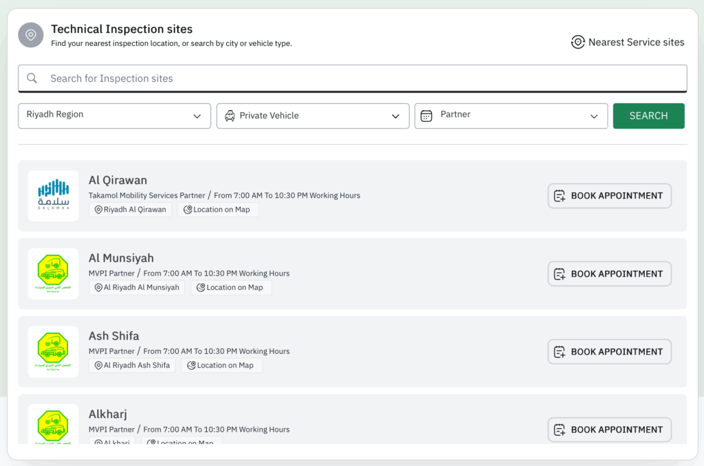 Nearest Fahas Centers