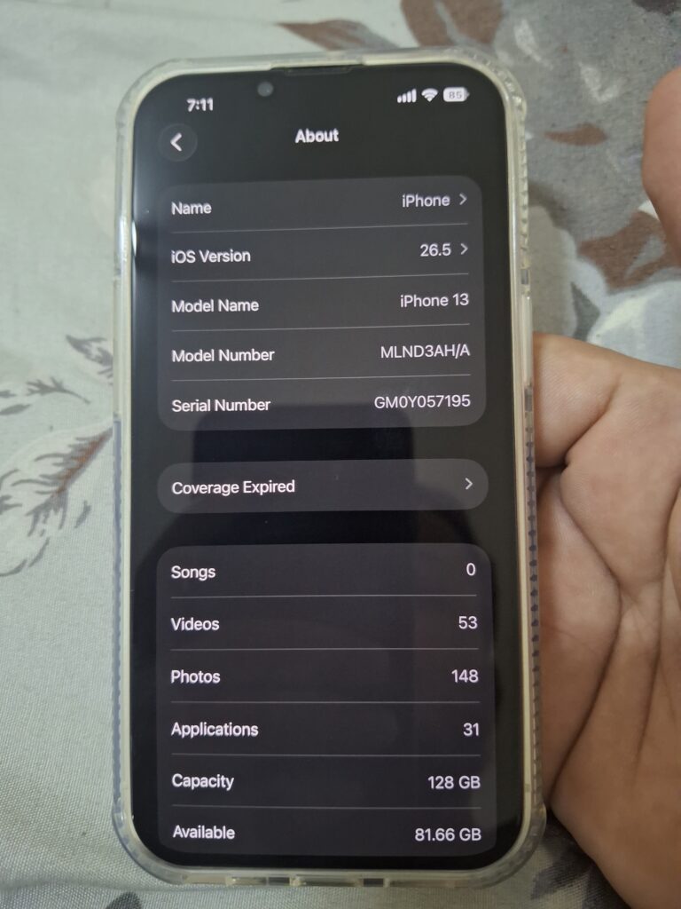 Iphone 13 128GB Starlight