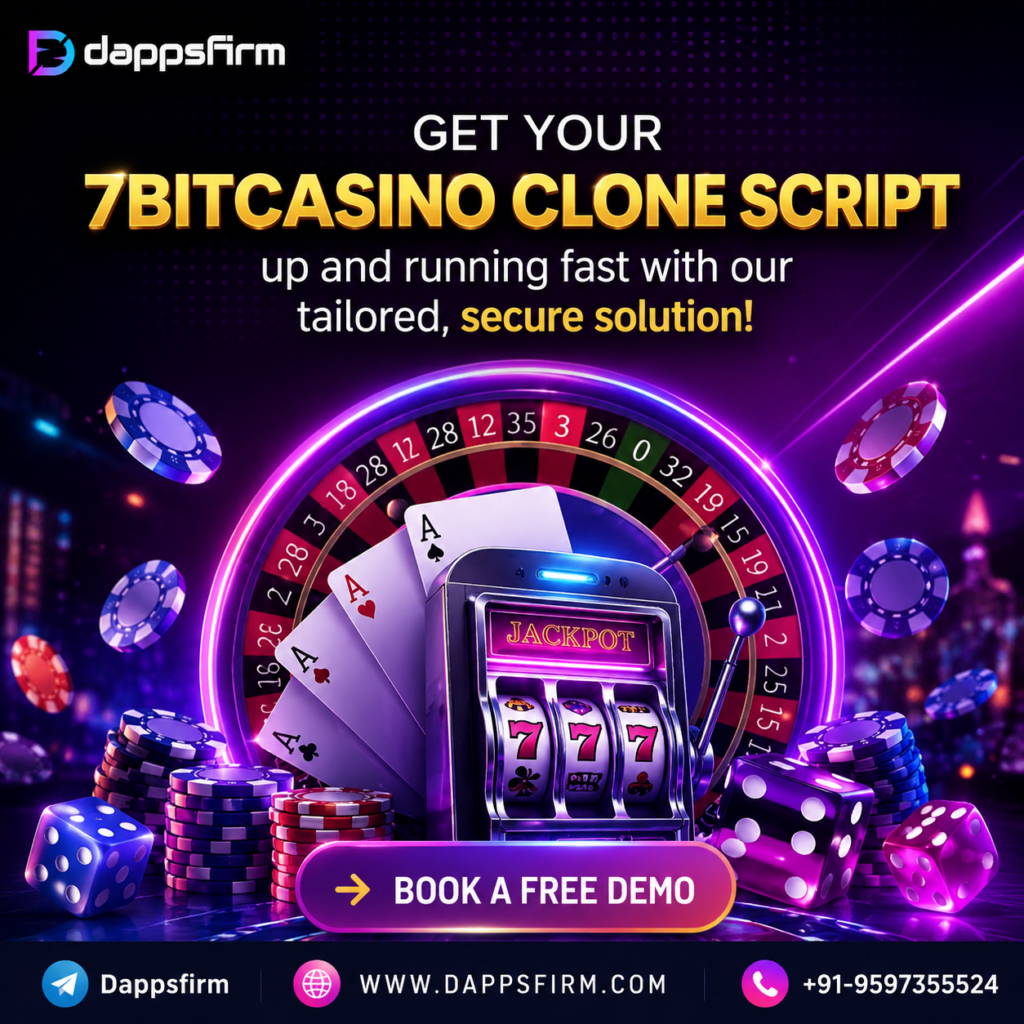 7Bit Casino Clone Script with Live Games & Crypto Integration